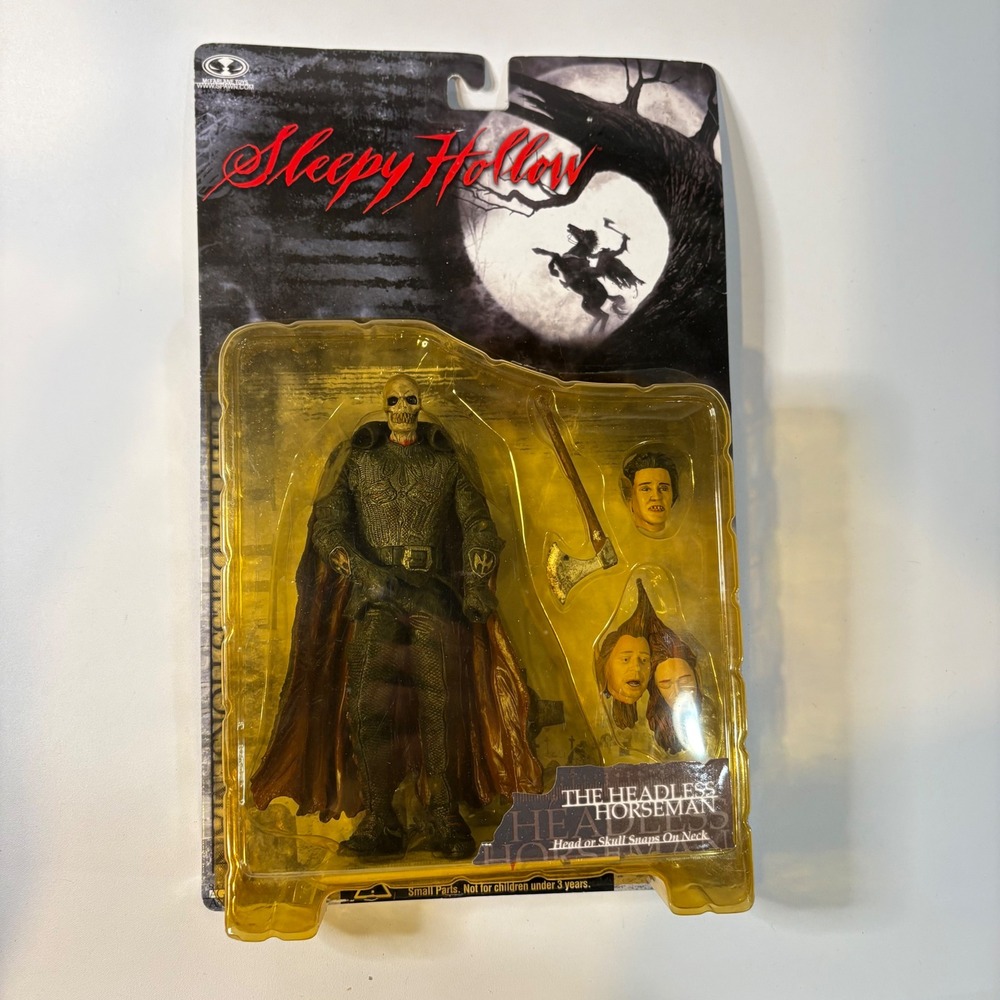 McFarlane Toys Sleepy Hollow The Headless Horseman Action Figure 1999 Vintage